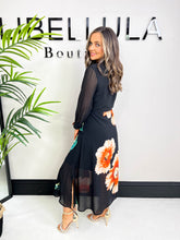 The Dahlia - Floral Shirt Dress